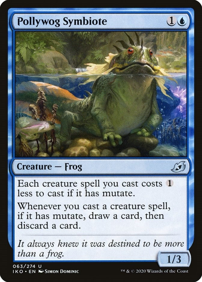 Image for Pollywog Symbiote (63) [Ikoria: Lair of Behemoths] - Magic: The Gathering