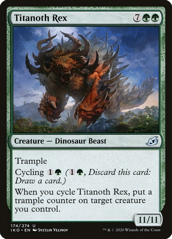 Image for Titanoth Rex (174) [Ikoria: Lair of Behemoths] - Magic: The Gathering