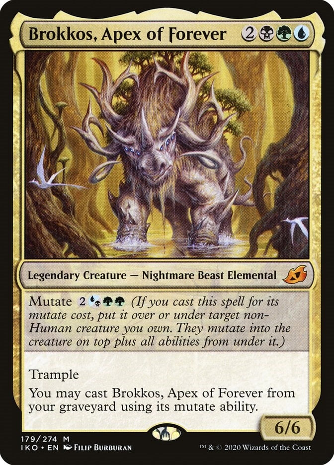 Image for Brokkos, Apex of Forever (179) [Ikoria: Lair of Behemoths] - Magic: The Gathering