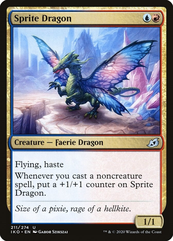 Image for Sprite Dragon (211) [Ikoria: Lair of Behemoths] - Magic: The Gathering