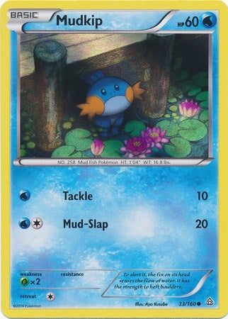 Image for Mudkip - 33/160 (Sheen Holo) (033/160) [Miscellaneous Cards & Products] - Pokemon