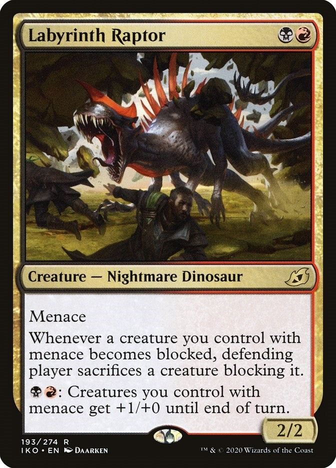 Image for Labyrinth Raptor (193) [Ikoria: Lair of Behemoths] - Magic: The Gathering