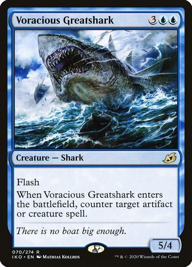 Image for Voracious Greatshark (70) [Ikoria: Lair of Behemoths] - Magic: The Gathering