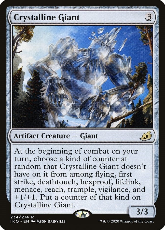 Image for Crystalline Giant (234) [Ikoria: Lair of Behemoths] - Magic: The Gathering