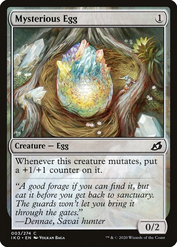 Image for Mysterious Egg (3) [Ikoria: Lair of Behemoths] - Magic: The Gathering