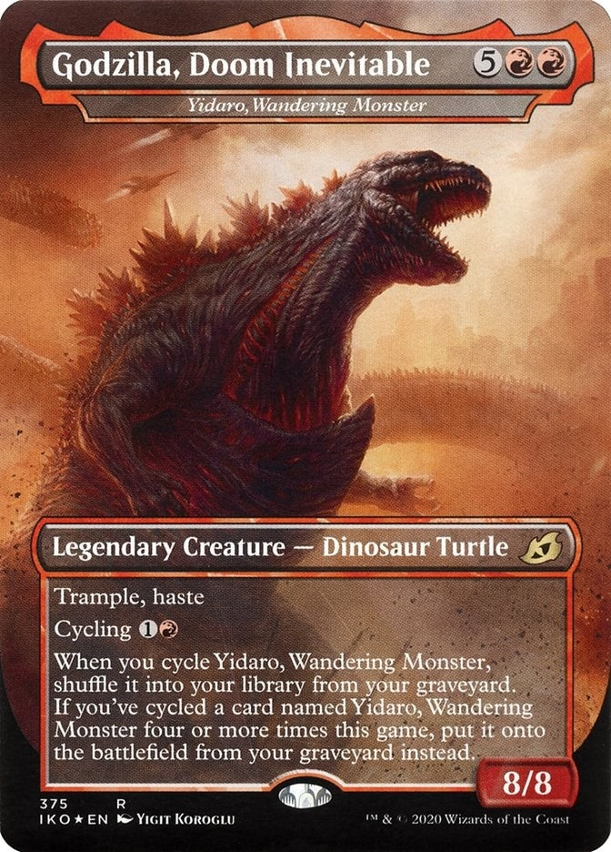 Image for Godzilla, Doom Inevitable - Yidaro, Wandering Monster (375) [Ikoria: Lair of Behemoths] - Magic: The Gathering