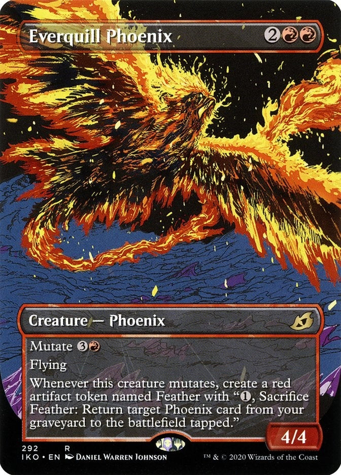 Everquill Phoenix (Showcase) (292) [Ikoria: Lair of Behemoths]