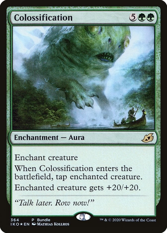 Image for Colossification (IKO Bundle) (364) [Unique and Miscellaneous Promos] - Magic: The Gathering