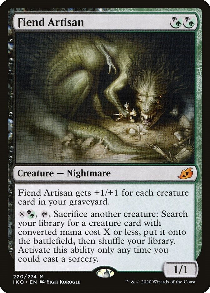 Image for Fiend Artisan (220) [Ikoria: Lair of Behemoths] - Magic: The Gathering