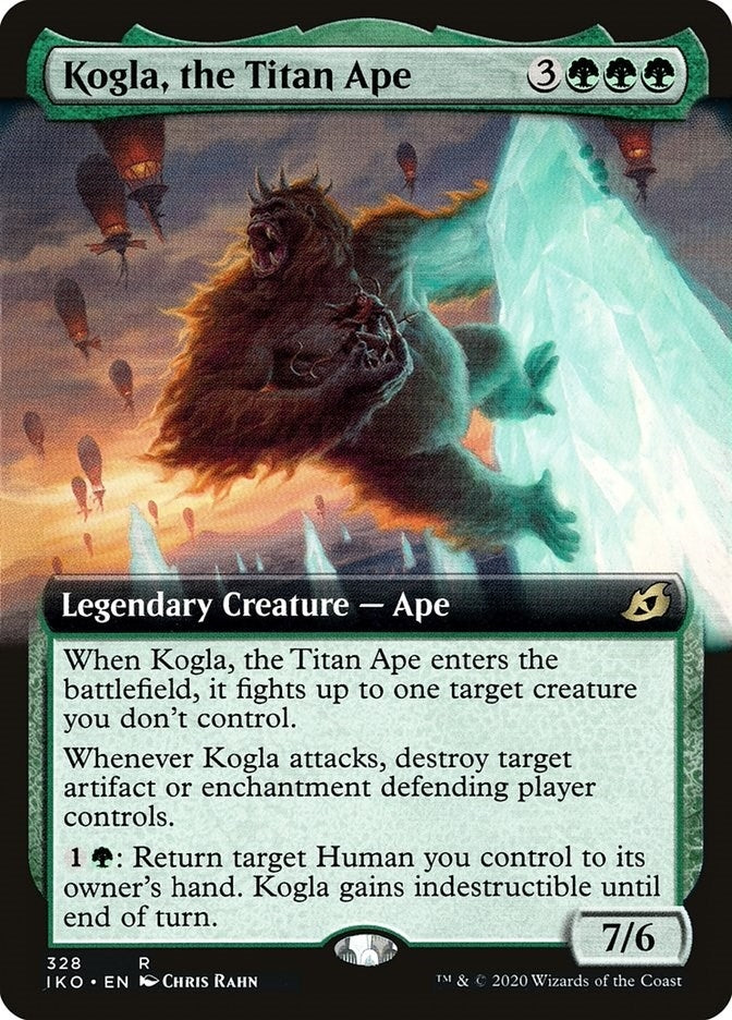 Image for Kogla, the Titan Ape (Extended Art) (328) [Ikoria: Lair of Behemoths] - Magic: The Gathering