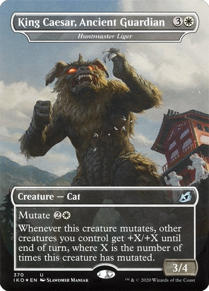 Image for King Caesar, Ancient Guardian - Huntmaster Liger (370) [Ikoria: Lair of Behemoths] - Magic: The Gathering