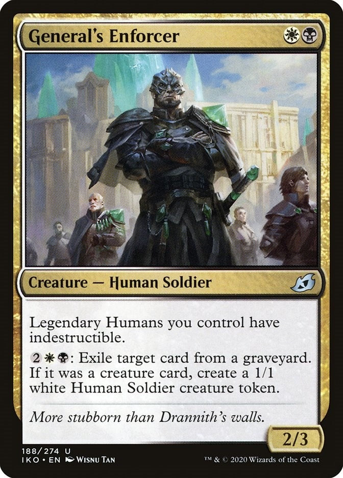 Image for General's Enforcer (188) [Ikoria: Lair of Behemoths] - Magic: The Gathering