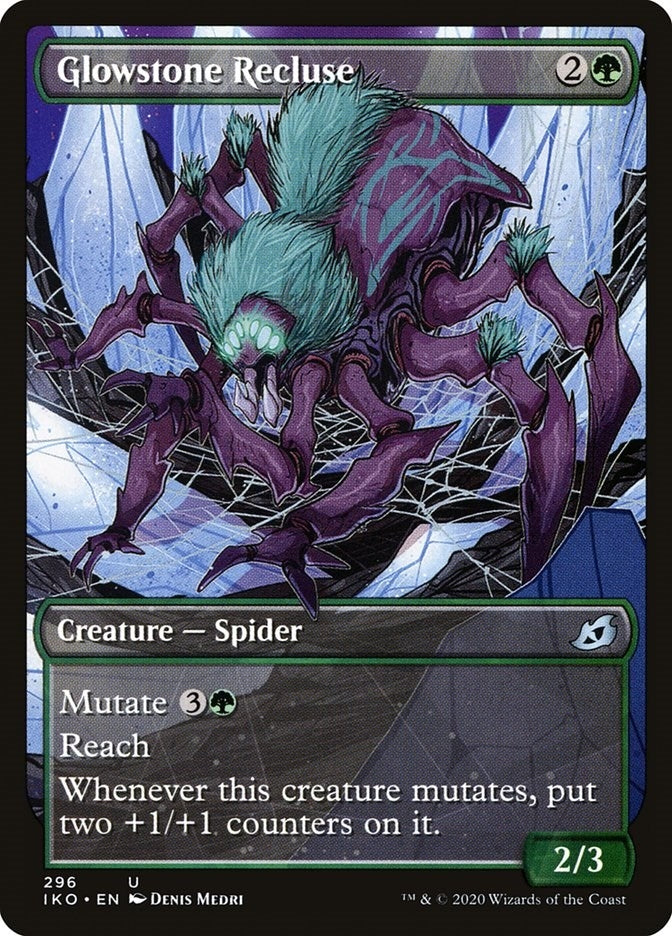 Image for Glowstone Recluse (Showcase) (296) [Ikoria: Lair of Behemoths] - Magic: The Gathering