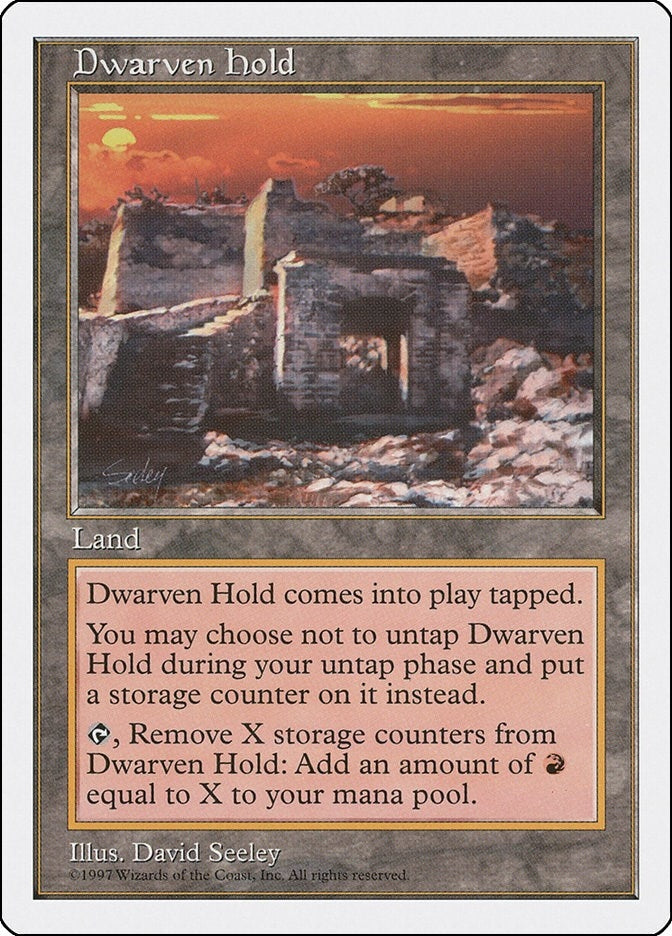 Image for Dwarven Hold [Fifth Edition] - Magic: The Gathering