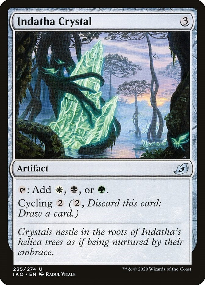 Image for Indatha Crystal (235) [Ikoria: Lair of Behemoths] - Magic: The Gathering