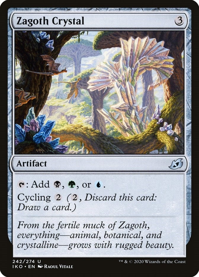Image for Zagoth Crystal (242) [Ikoria: Lair of Behemoths] - Magic: The Gathering