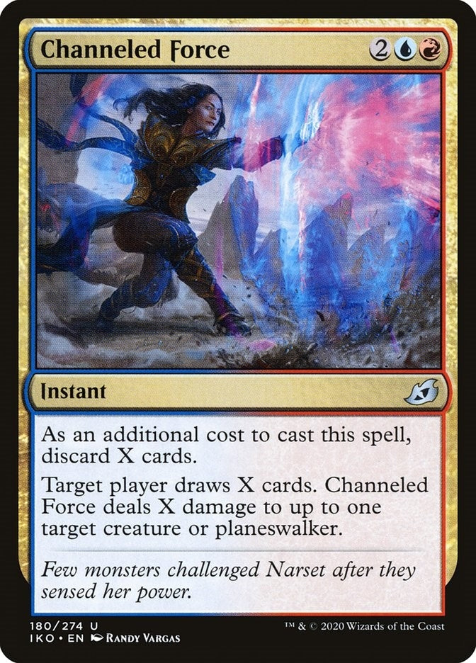 Image for Channeled Force (180) [Ikoria: Lair of Behemoths] - Magic: The Gathering