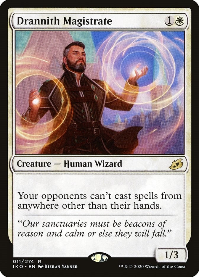 Image for Drannith Magistrate (11) [Ikoria: Lair of Behemoths] - Magic: The Gathering