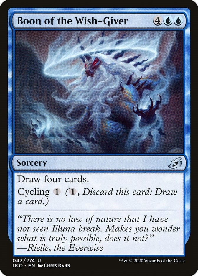 Image for Boon of the Wish-Giver (43) [Ikoria: Lair of Behemoths] - Magic: The Gathering