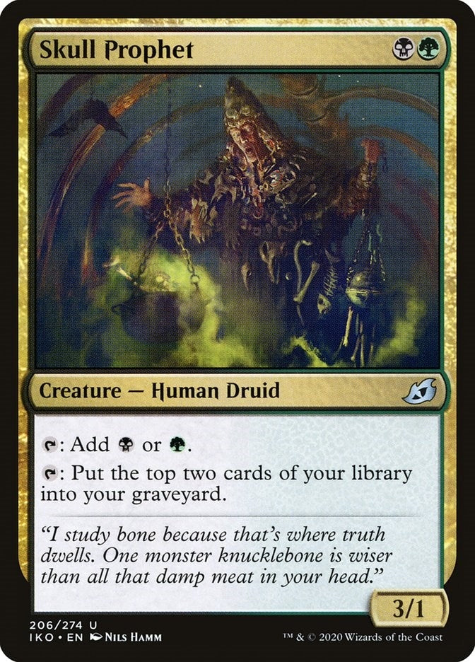Image for Skull Prophet (206) [Ikoria: Lair of Behemoths] - Magic: The Gathering