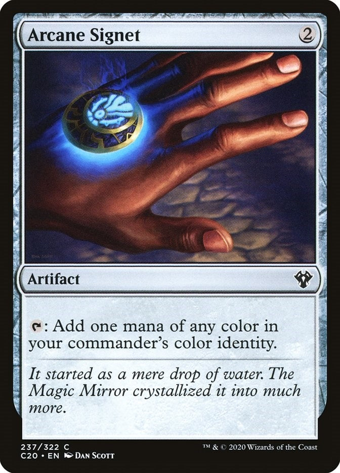 Image for Arcane Signet (237) [Commander 2020] - Magic: The Gathering