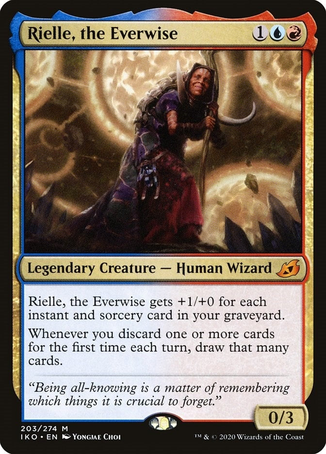 Image for Rielle, the Everwise (203) [Ikoria: Lair of Behemoths] - Magic: The Gathering