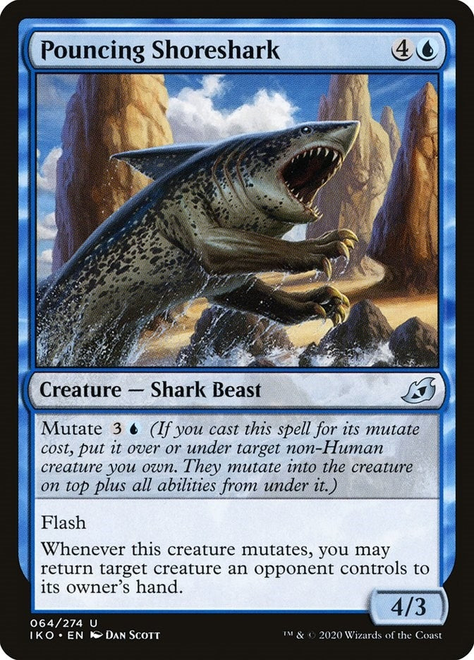 Image for Pouncing Shoreshark (64) [Ikoria: Lair of Behemoths] - Magic: The Gathering
