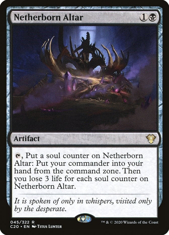 Image for Netherborn Altar (45) [Commander 2020] - Magic: The Gathering