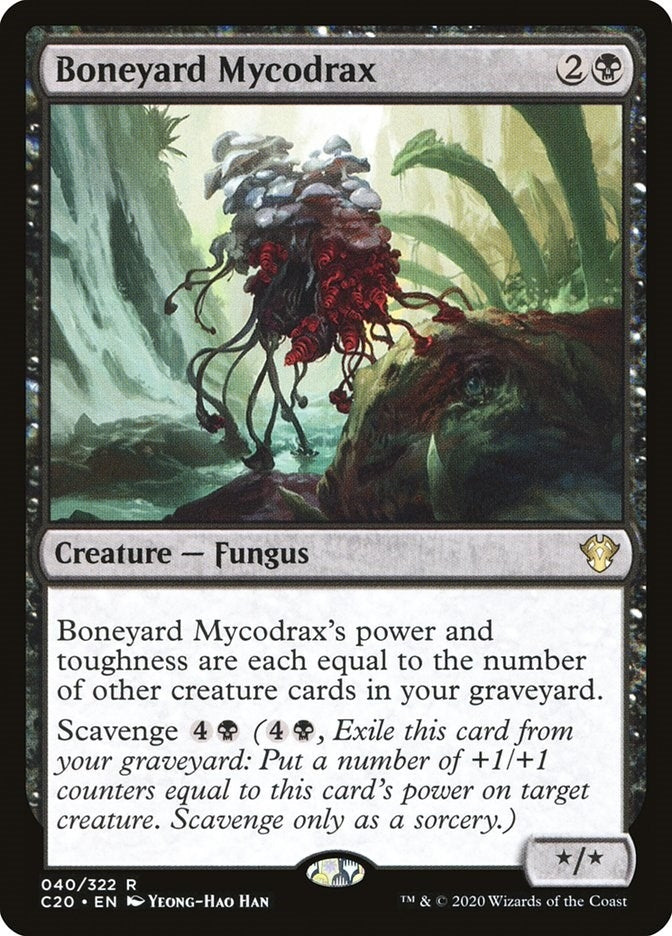 Image for Boneyard Mycodrax (40) [Commander 2020] - Magic: The Gathering