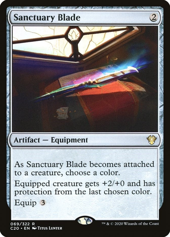 Image for Sanctuary Blade (69) [Commander 2020] - Magic: The Gathering