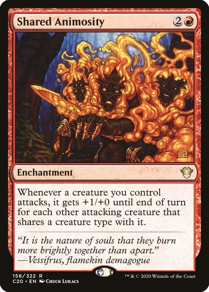 Image for Shared Animosity (158) [Commander 2020] - Magic: The Gathering