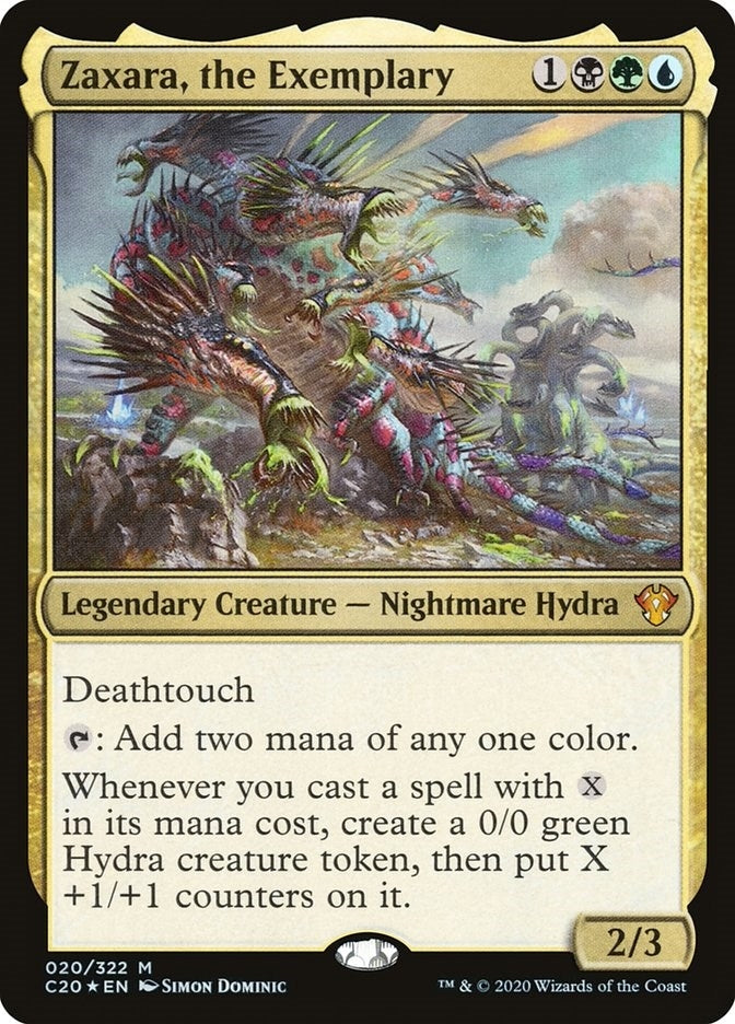 Image for Zaxara, the Exemplary (20) [Commander 2020] - Magic: The Gathering