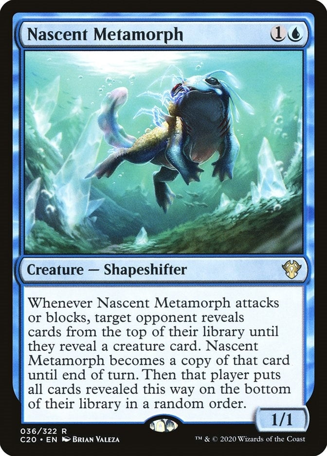 Image for Nascent Metamorph (36) [Commander 2020] - Magic: The Gathering