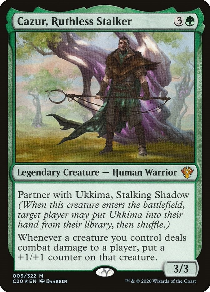 Image for Cazur, Ruthless Stalker (5) [Commander 2020] - Magic: The Gathering