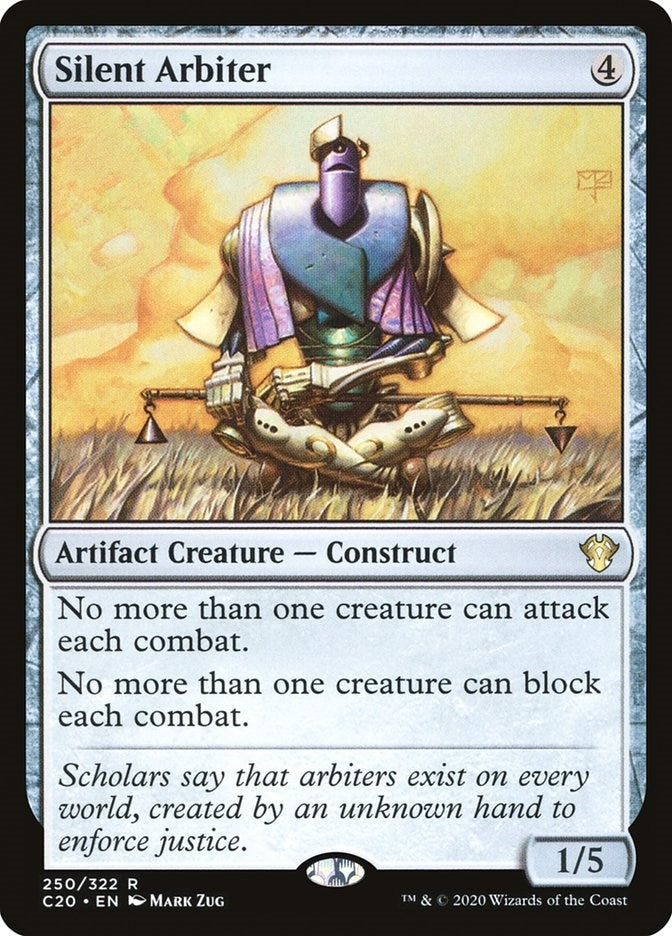 Image for Silent Arbiter (250) [Commander 2020] - Magic: The Gathering