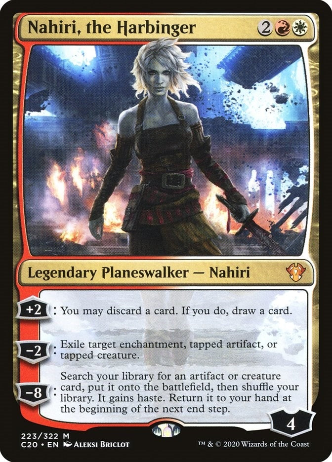 Image for Nahiri, the Harbinger (223) [Commander 2020] - Magic: The Gathering