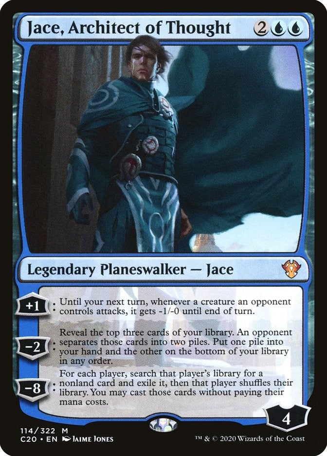 Image for Jace, Architect of Thought (114) [Commander 2020] - Magic: The Gathering