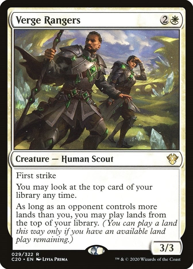 Image for Verge Rangers (29) [Commander 2020] - Magic: The Gathering