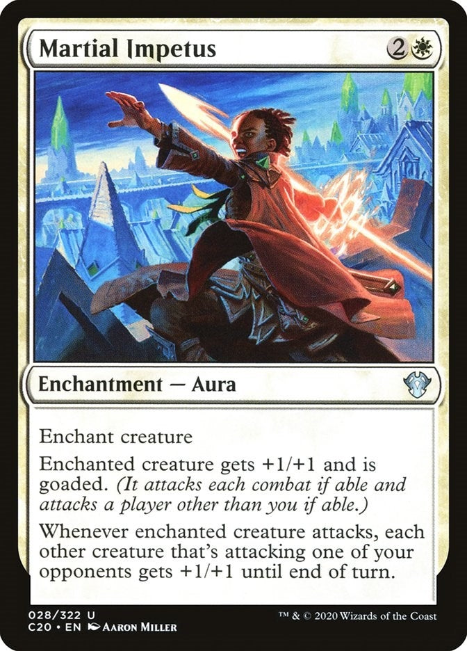 Image for Martial Impetus (28) [Commander 2020] - Magic: The Gathering