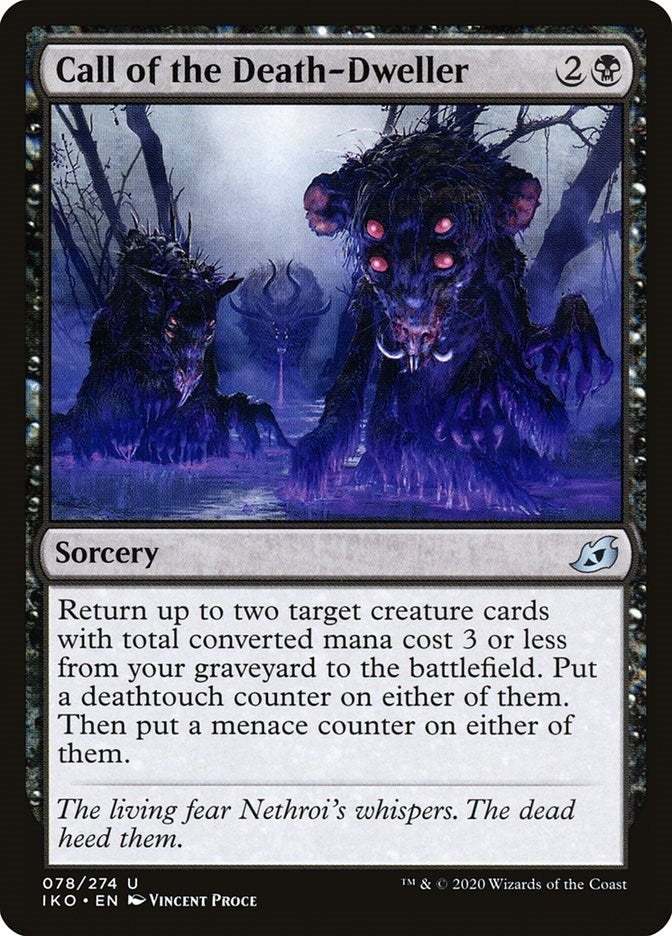 Image for Call of the Death-Dweller (78) [Ikoria: Lair of Behemoths] - Magic: The Gathering