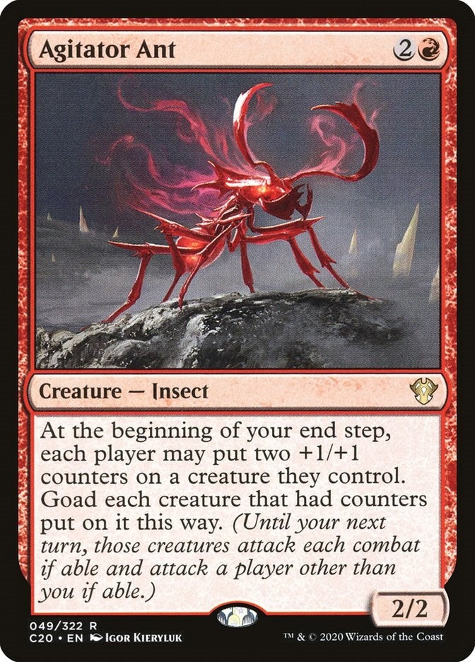 Image for Agitator Ant (49) [Commander 2020] - Magic: The Gathering