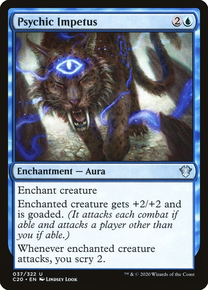 Image for Psychic Impetus (37) [Commander 2020] - Magic: The Gathering