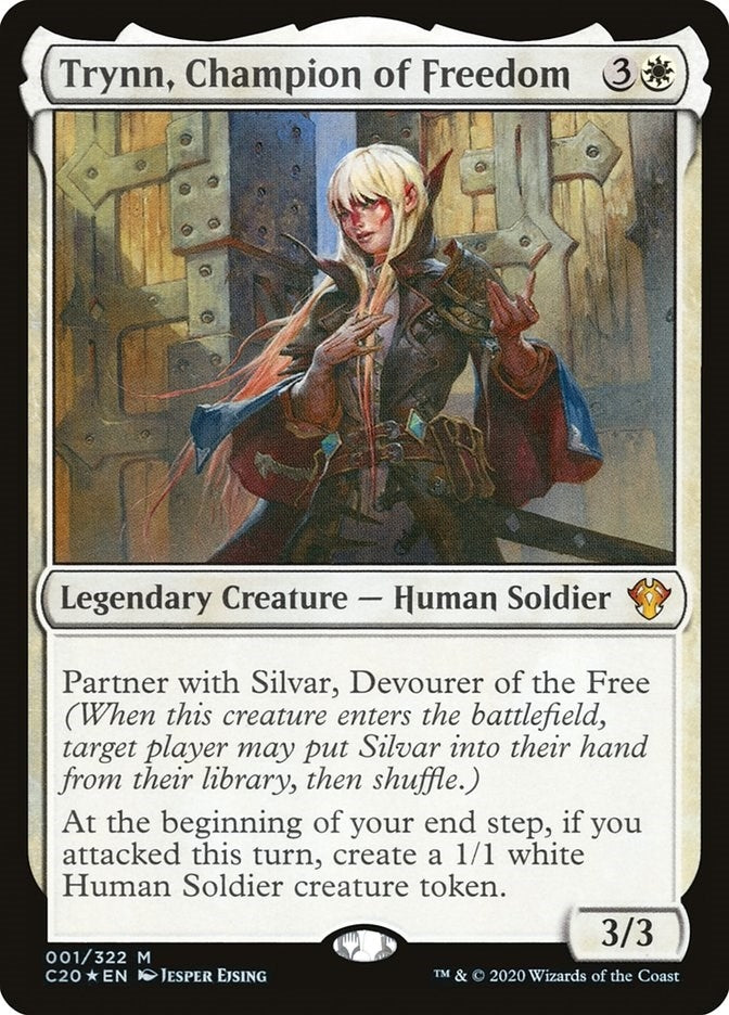 Image for Trynn, Champion of Freedom (1) [Commander 2020] - Magic: The Gathering