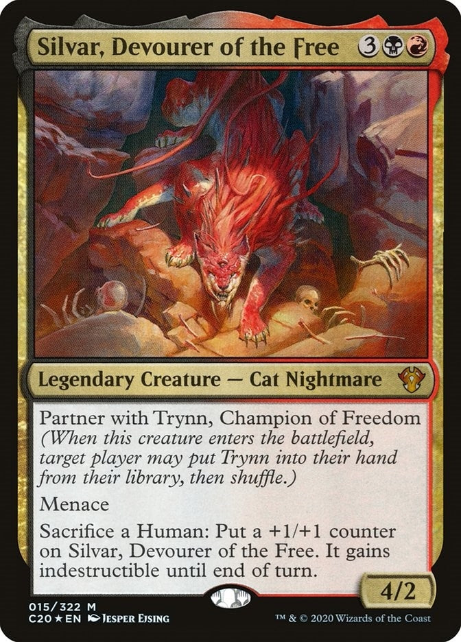 Image for Silvar, Devourer of the Free (15) [Commander 2020] - Magic: The Gathering
