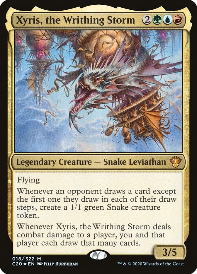 Image for Xyris, the Writhing Storm (18) [Commander 2020] - Magic: The Gathering