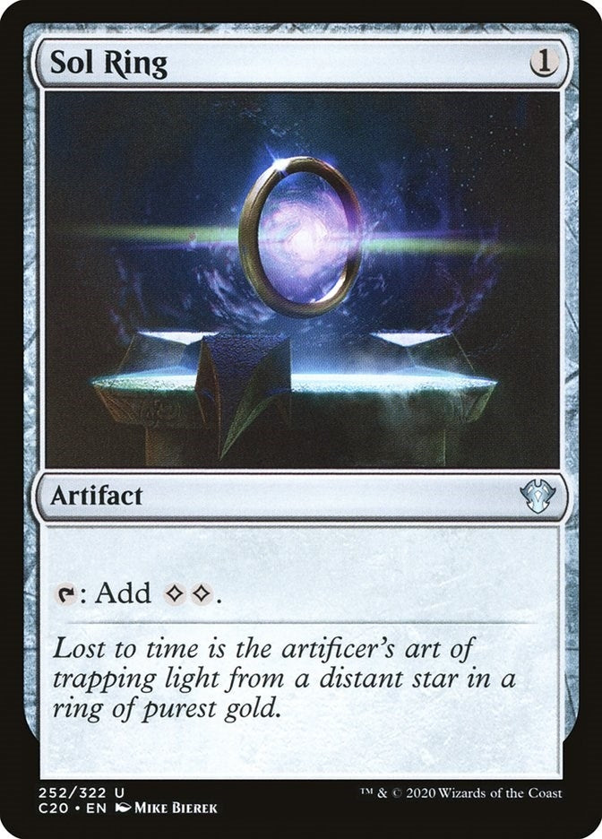 Image for Sol Ring (252) [Commander 2020] - Magic: The Gathering