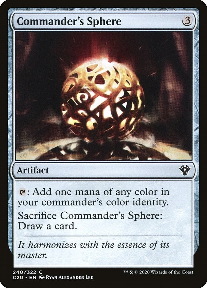 Image for Commander's Sphere (240) [Commander 2020] - Magic: The Gathering