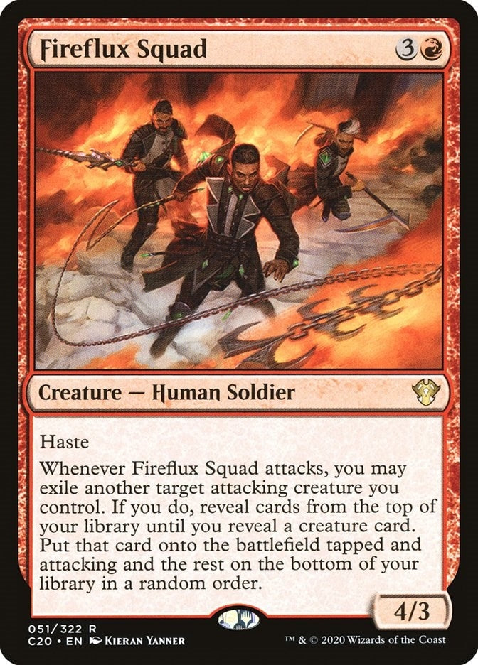 Image for Fireflux Squad (51) [Commander 2020] - Magic: The Gathering