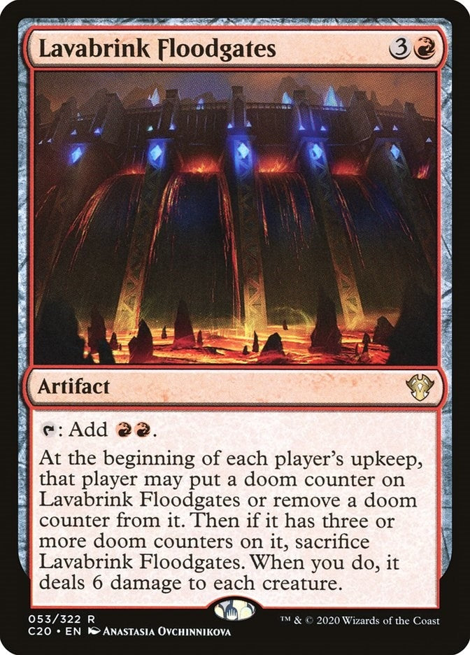 Image for Lavabrink Floodgates (53) [Commander 2020] - Magic: The Gathering