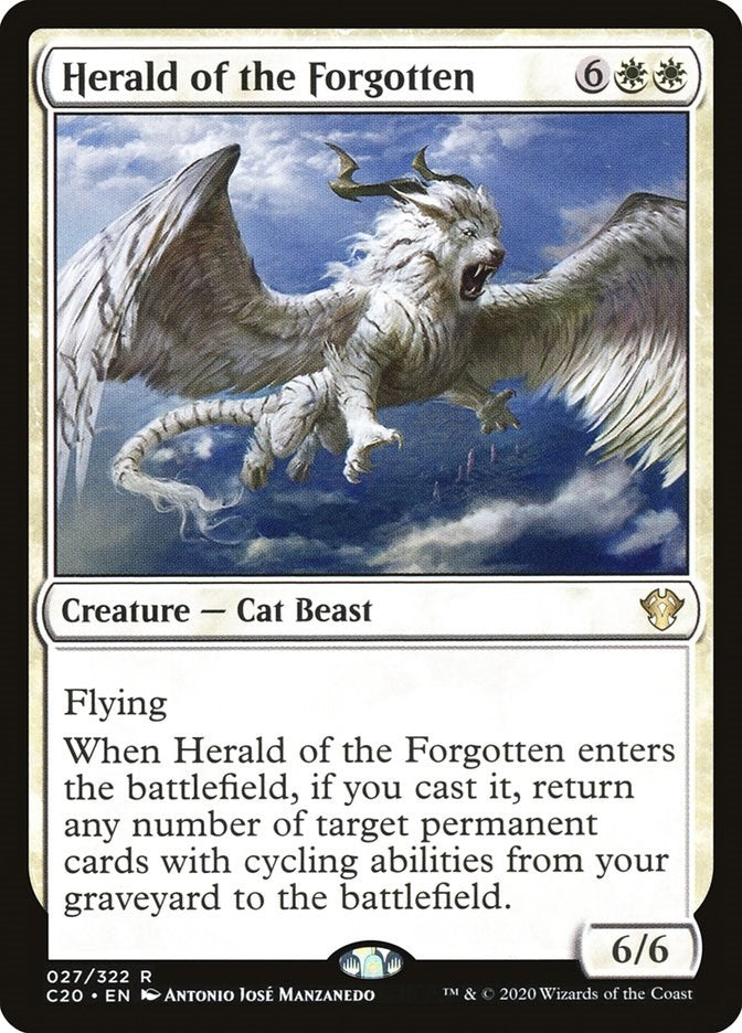 Image for Herald of the Forgotten (27) [Commander 2020] - Magic: The Gathering